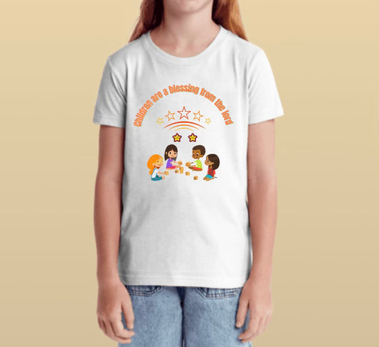 Children are a blessing from the lord T-shirt