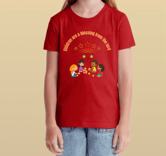 Children are a blessing from the lord T-shirt