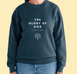 The Glory of God Sweatshirt Navy